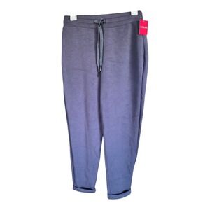 SPANX AirEssentials Tapered Pants Women's M Dark Storm Blue Lounge Athleisure Nw